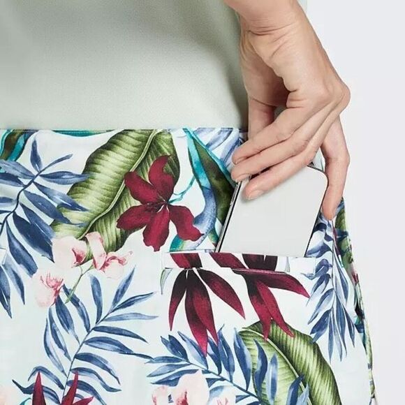 Walter Hagen lady NWT Women's 16” Palm Overlap Golf Skort Size 2 - Picture 5 of 7